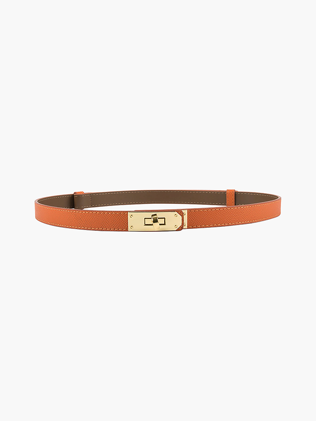 Ceinture Femme Luxe Ajustable avec Détails Dorés 4