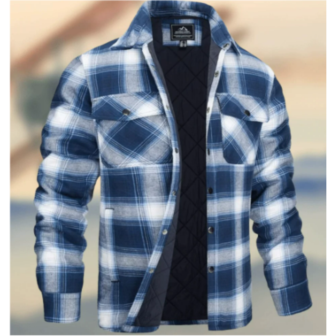 Chemise Flanelle Classique pour Hommes au Style Intemporel 3