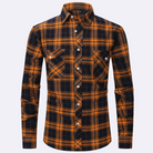 Chemise Homme en Flanelle à Carreaux – Élégante et Confortable Pour Détente Quotidienne 5