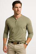 Chemise de Sport Masculine à Manches Longues Confortable 4