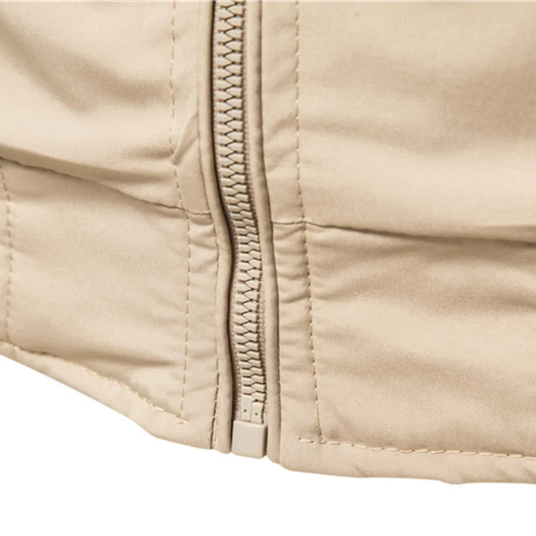 Veste Bomber Homme Décontractée au Style Élégant-5