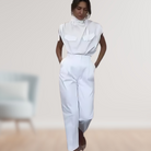 Combinaison Femme Chic Cintrée au Style Élégant 2