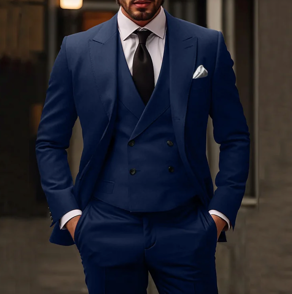 Costume 3 Pièces Homme Élégant pour Un Style Sophistiqué 1