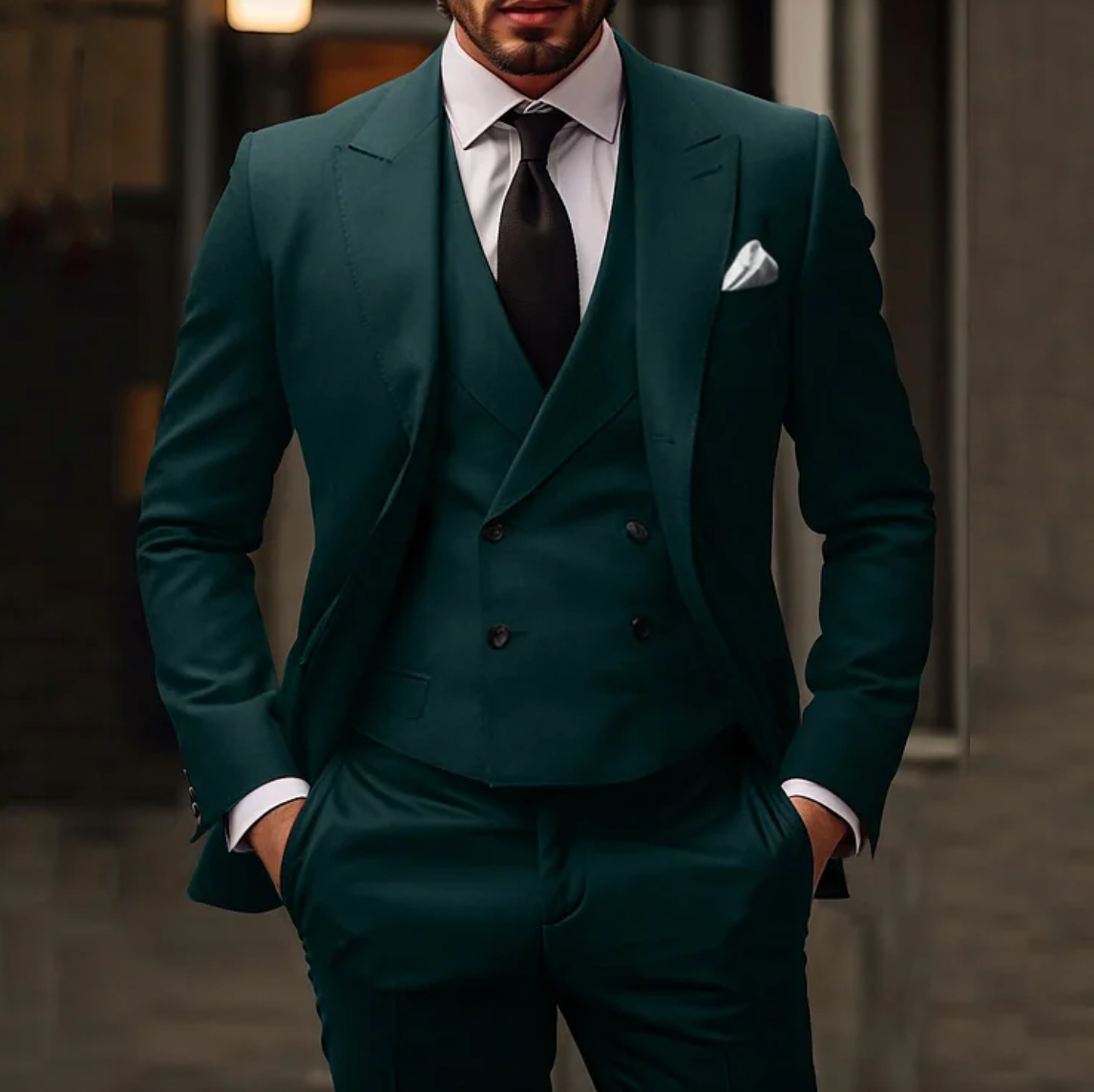Costume 3 Pièces Homme Élégant pour Un Style Sophistiqué 2