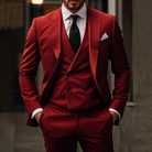 Costume 3 Pièces Homme Élégant pour Un Style Sophistiqué 4