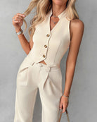 Ensemble Tailleur Femme Élégant au Style Intemporel-5