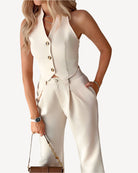 Ensemble Tailleur Femme Élégant au Style Intemporel-1