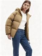 Doudoune Femme Longue – Design Épuré avec Capuche pour Confort et Élégance en Hiver 4