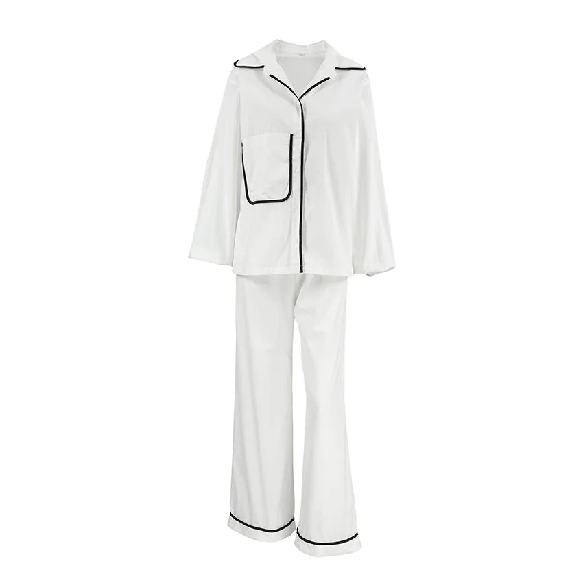 Pyjama femme Édith, composé d&