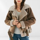 Femmes Blouson Bomber – Style Sherpa Confortable et Tendance 1