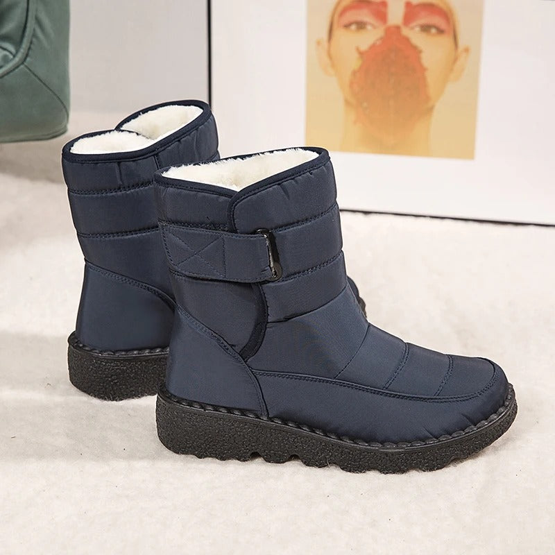 Femmes Bottes d'Hiver – Doublure en Peluche pour Confort et Chaleur 5
