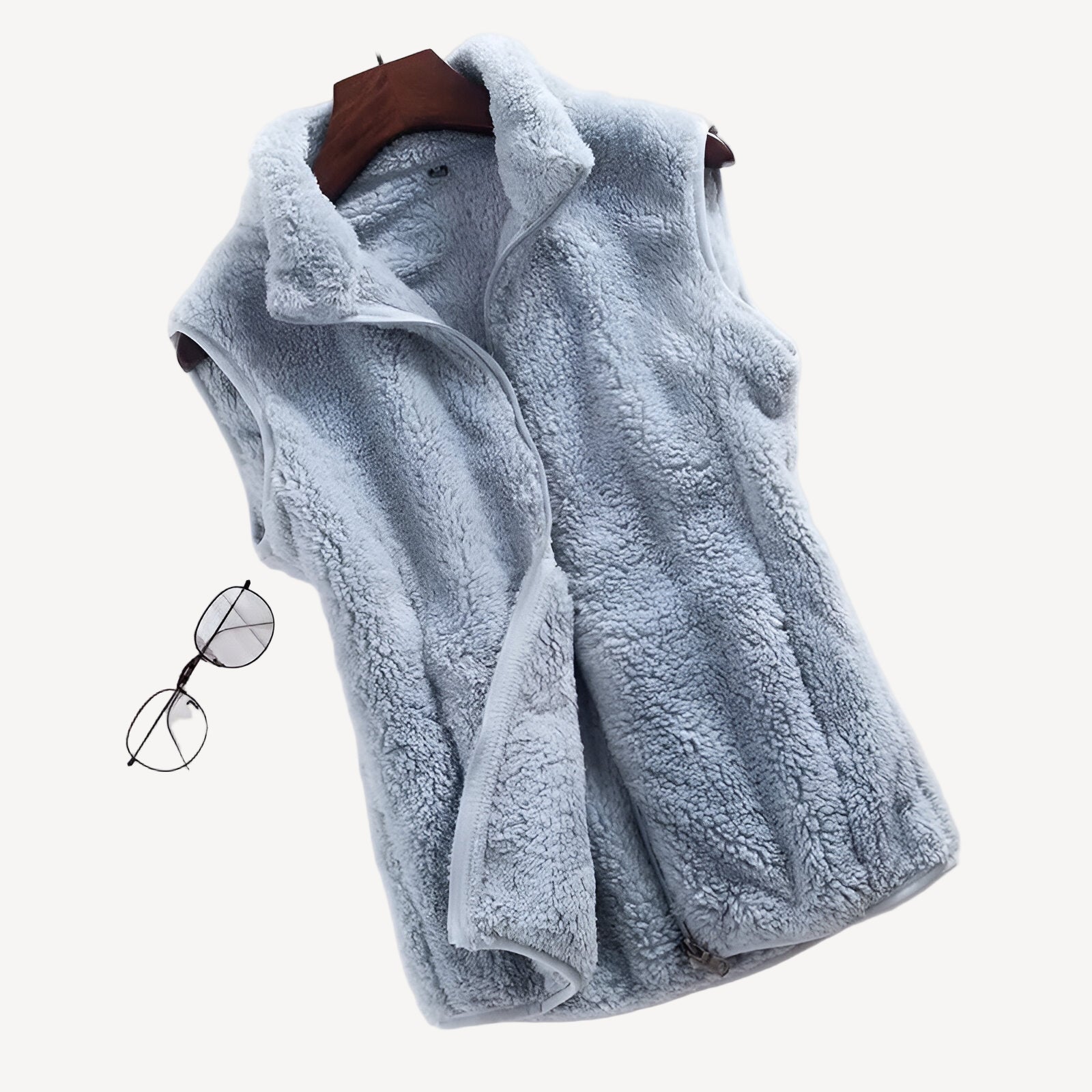 Femmes Gilet d'Hiver – Confortable Gilet Sans Manches pour Journées Froides 1