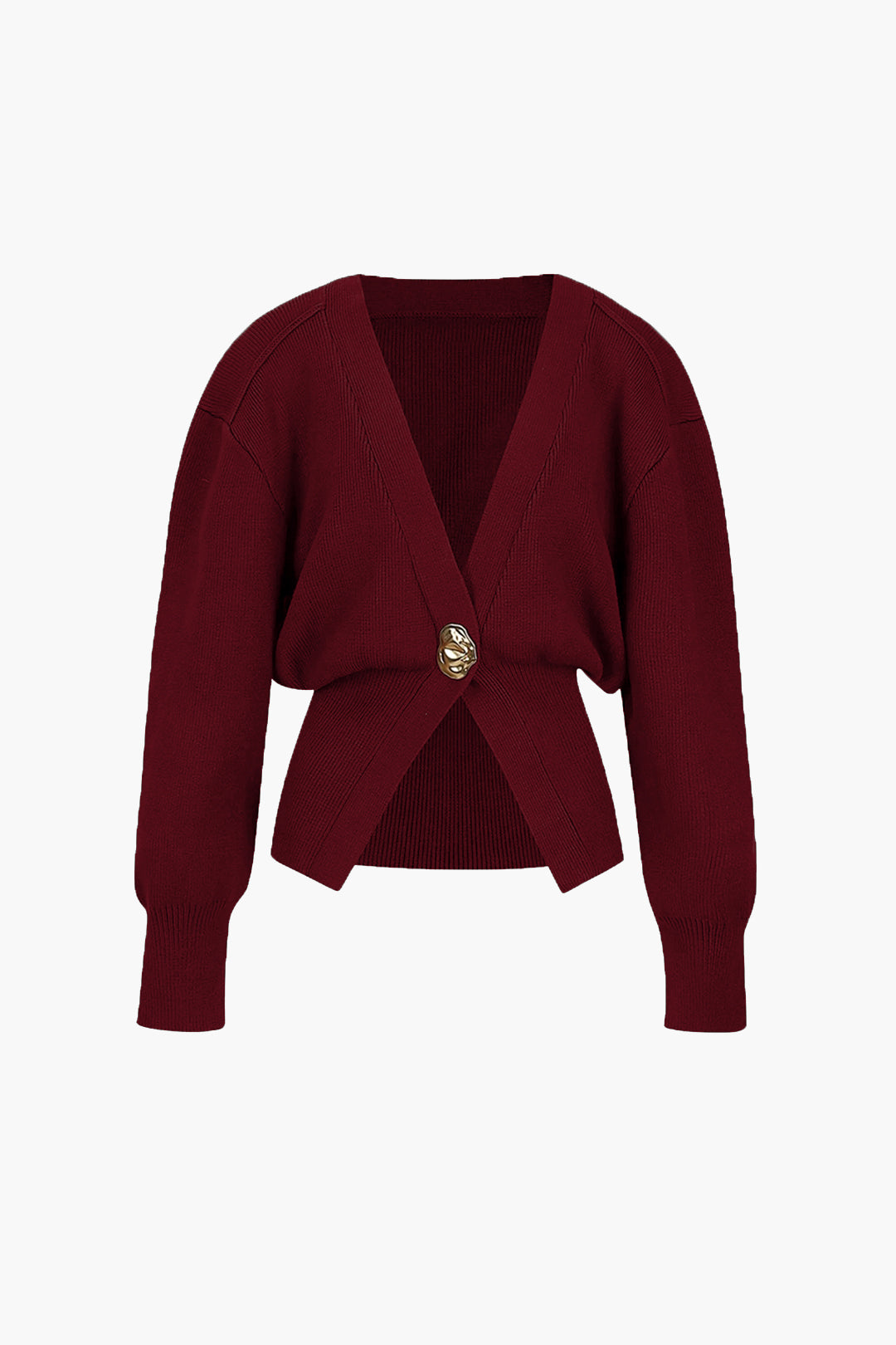 Gilet Élégant avec Détail de Bouton Doré 10