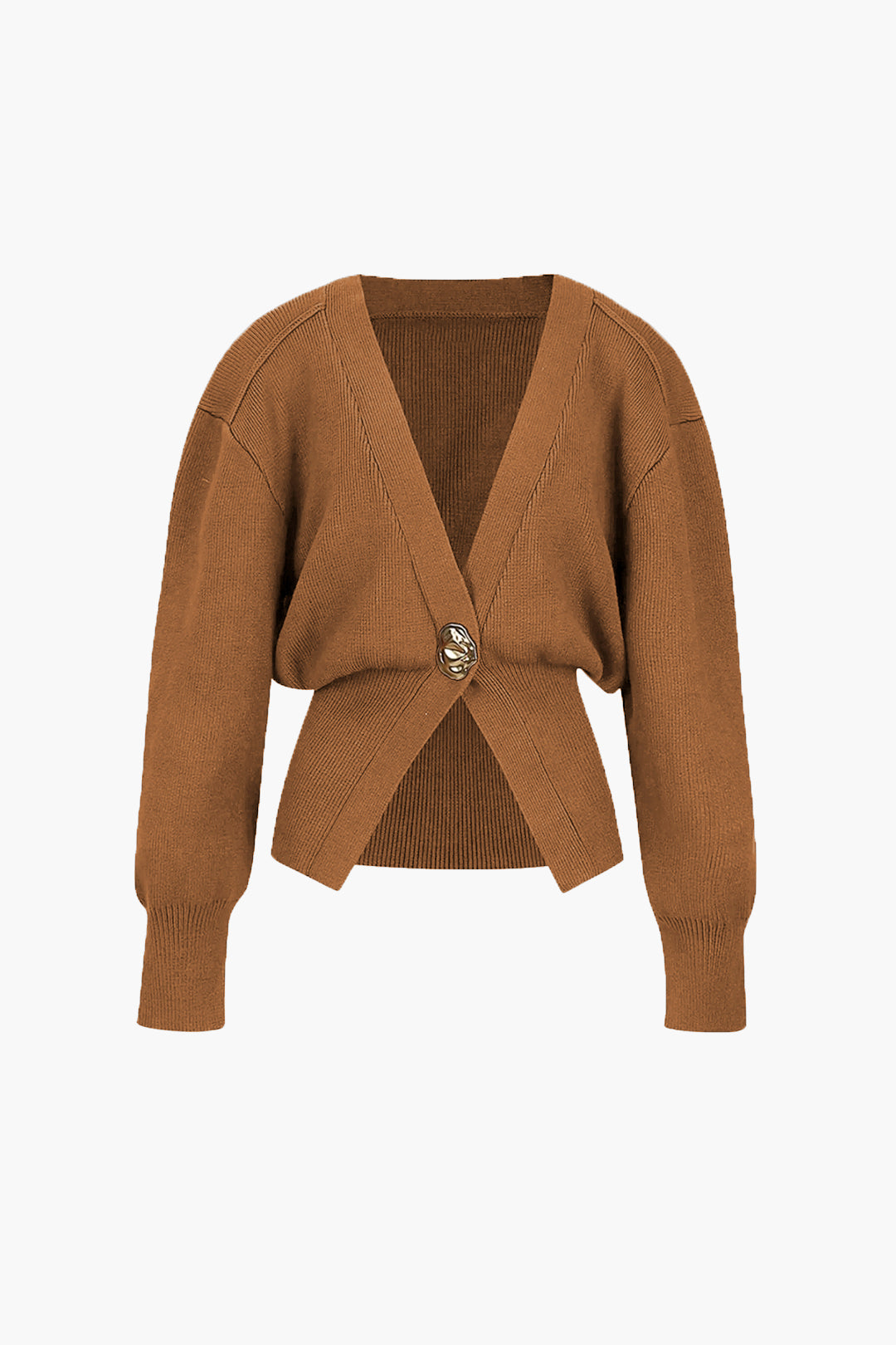 Gilet Élégant avec Détail de Bouton Doré 6