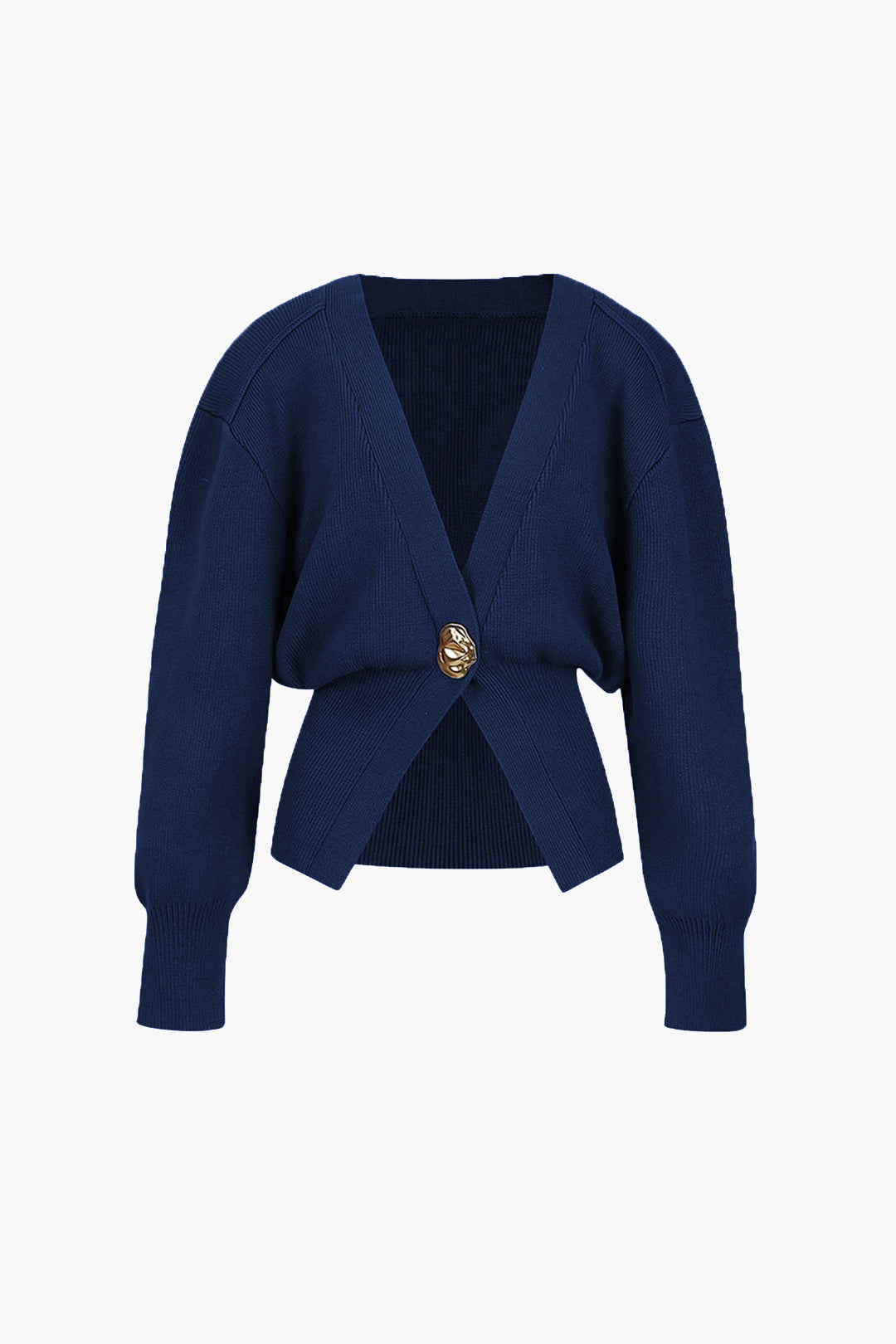 Gilet Élégant avec Détail de Bouton Doré 8