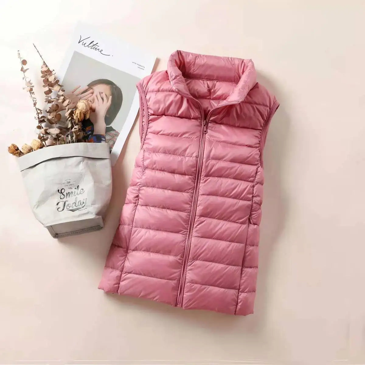 Gilet Sans Manches Femmes Élégant et Pratique pour un Confort Optimal 4