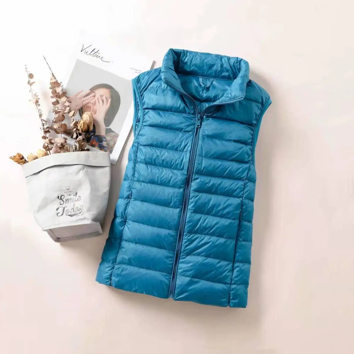 Gilet Sans Manches Femmes Élégant et Pratique pour un Confort Optimal 5