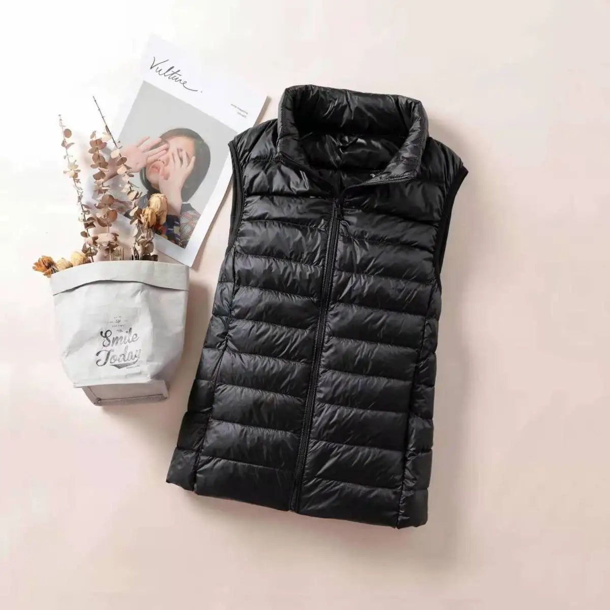 Gilet Sans Manches Femmes Élégant et Pratique pour un Confort Optimal 9