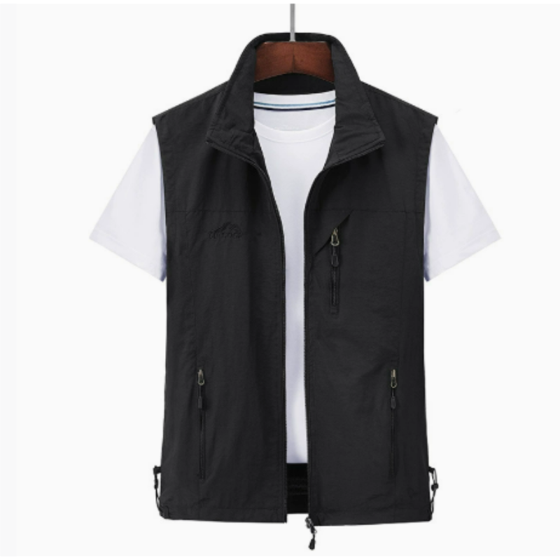 Gilet Sans Manches Homme Léger et Confortable Idéal pour Activités de Plein Air 0
