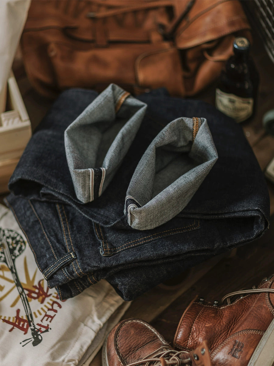 Jean pour Homme en Denim Selvedge – Style Intemporel et Confort Optimal pour Toutes les Occasions 6