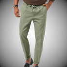 Variant image for Pantalon Lin Homme Décontracté et Confortable pour l'Été-1