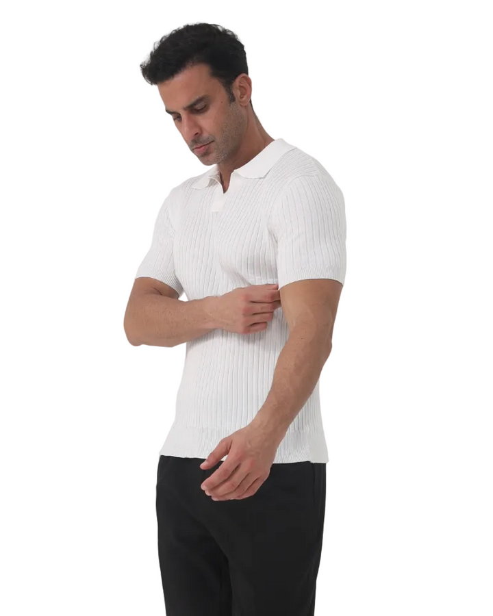 Kamil | Polo tricot homme | Élégant, léger &amp; parfait pour l’été
