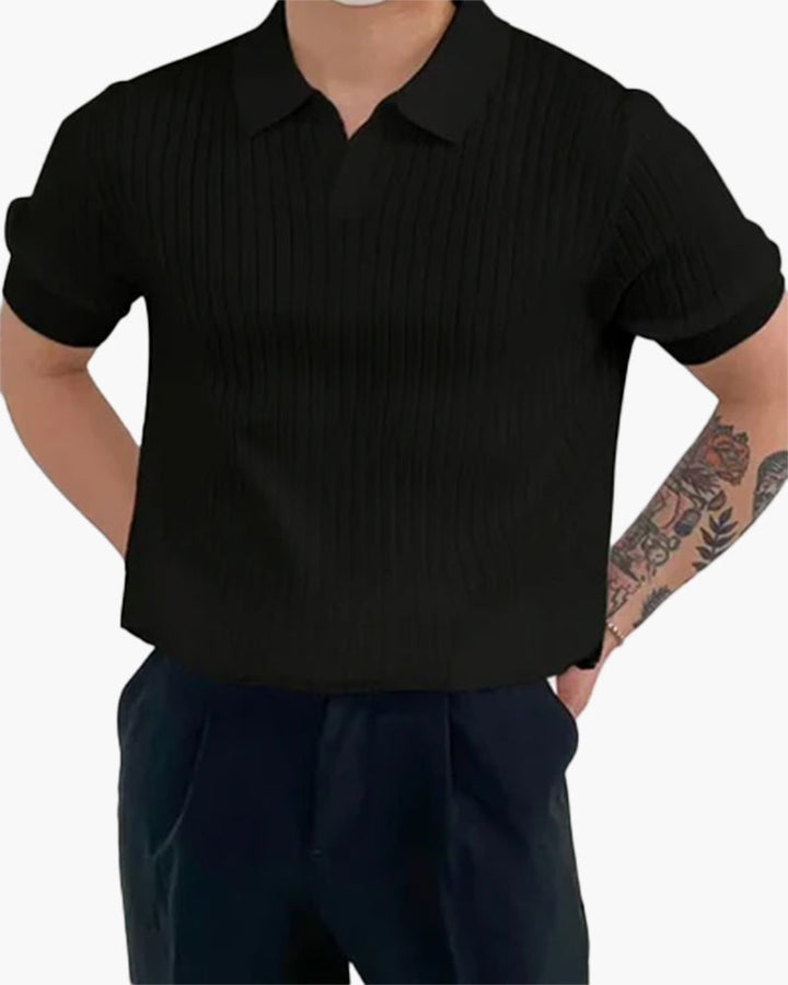 Kamil | Polo tricot homme | Élégant, léger &amp; parfait pour l’été