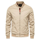 Veste Bomber Homme Décontractée au Style Élégant-2