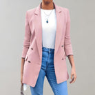 Variant image for Blazer Femme Élégant au Style Moderne et Confortable-17