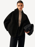 Manteau Hiver Femme Long – Élégant en Tweed avec Poches Pratiques pour un Confort Optimal 6