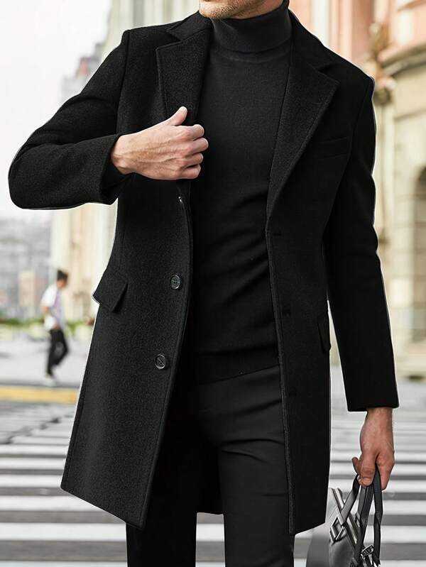 Manteau Hiver Homme Élégant et Confortable pour un Style Moderne 0