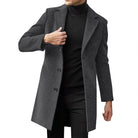 Manteau Homme Hiver Élégant au Style Décontracté 0