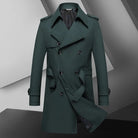 Manteau Long Élégant pour Homme au Style Britanique 2