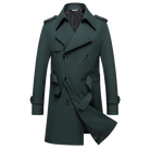 Manteau Long Élégant pour Homme au Style Britanique 9