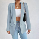 Variant image for Blazer Femme Élégant au Style Polyvalent-31