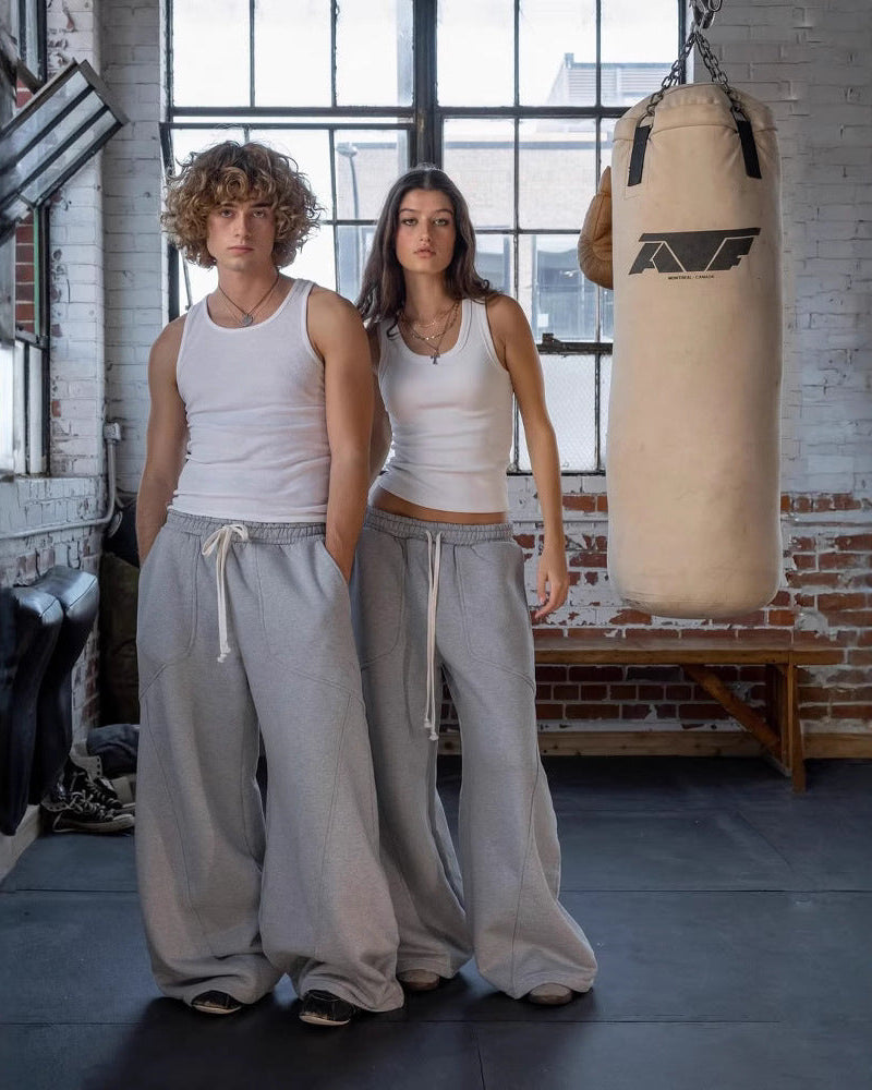 Pantalon Survêtement Homme – Coupe Ample en Tissu Doux pour Confort Quotidien 3