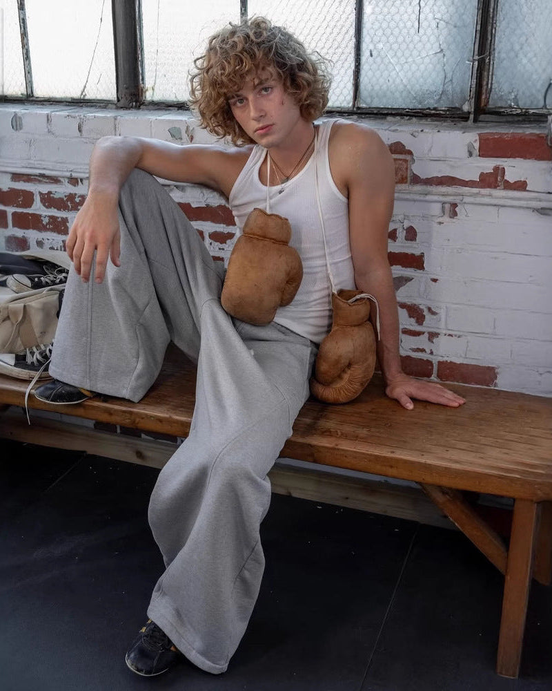 Pantalon Survêtement Homme – Coupe Ample en Tissu Doux pour Confort Quotidien 8