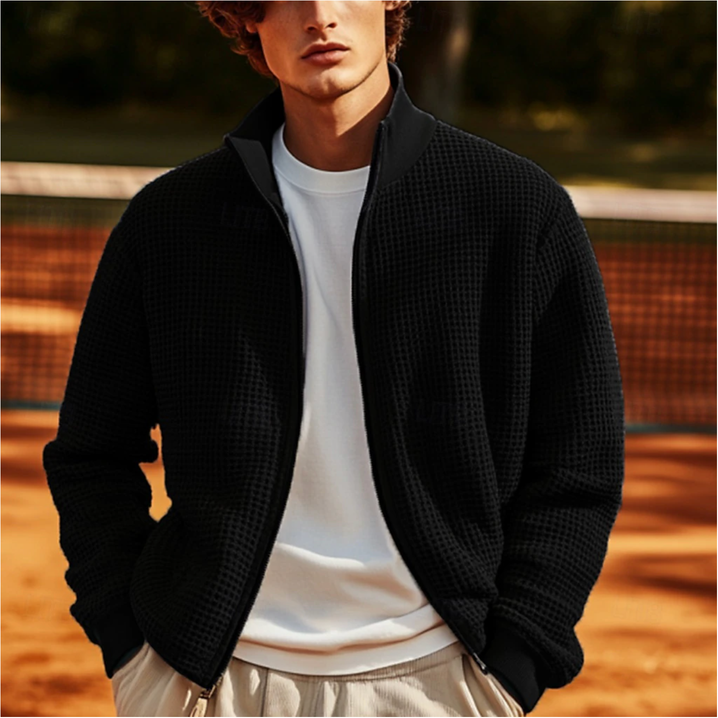Pull pour Hommes Élégant et Confortable avec Fermeture Éclair 2