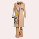 Ensemble Tailleur Femme Élégant au Style Classique-6