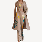 Ensemble Tailleur Femme Élégant au Style Classique-1