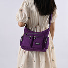 Sac Bandoulière Femme Moderne avec Compartiments Pratiques 2