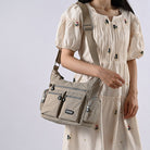 Sac Bandoulière Femme Moderne avec Compartiments Pratiques 5