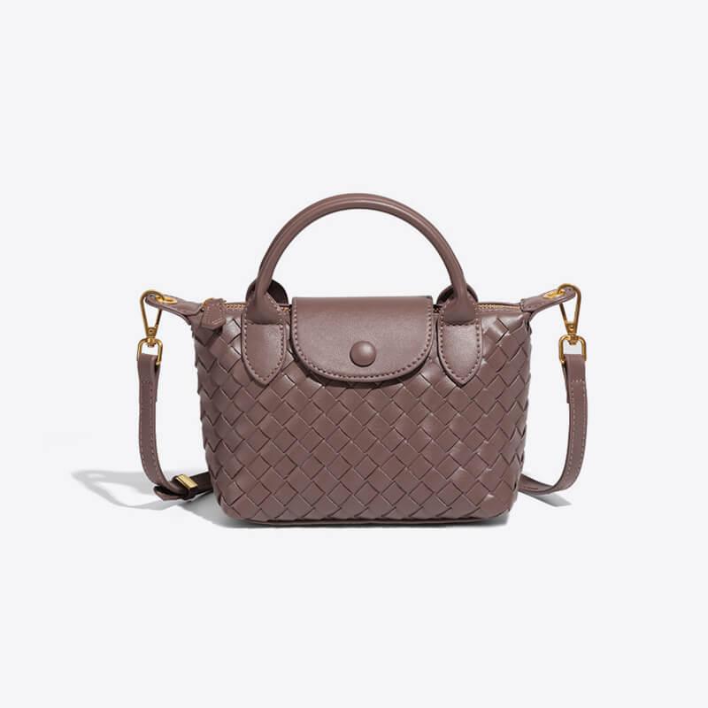 Sac Mini Tressé Élégant et Pratique 17