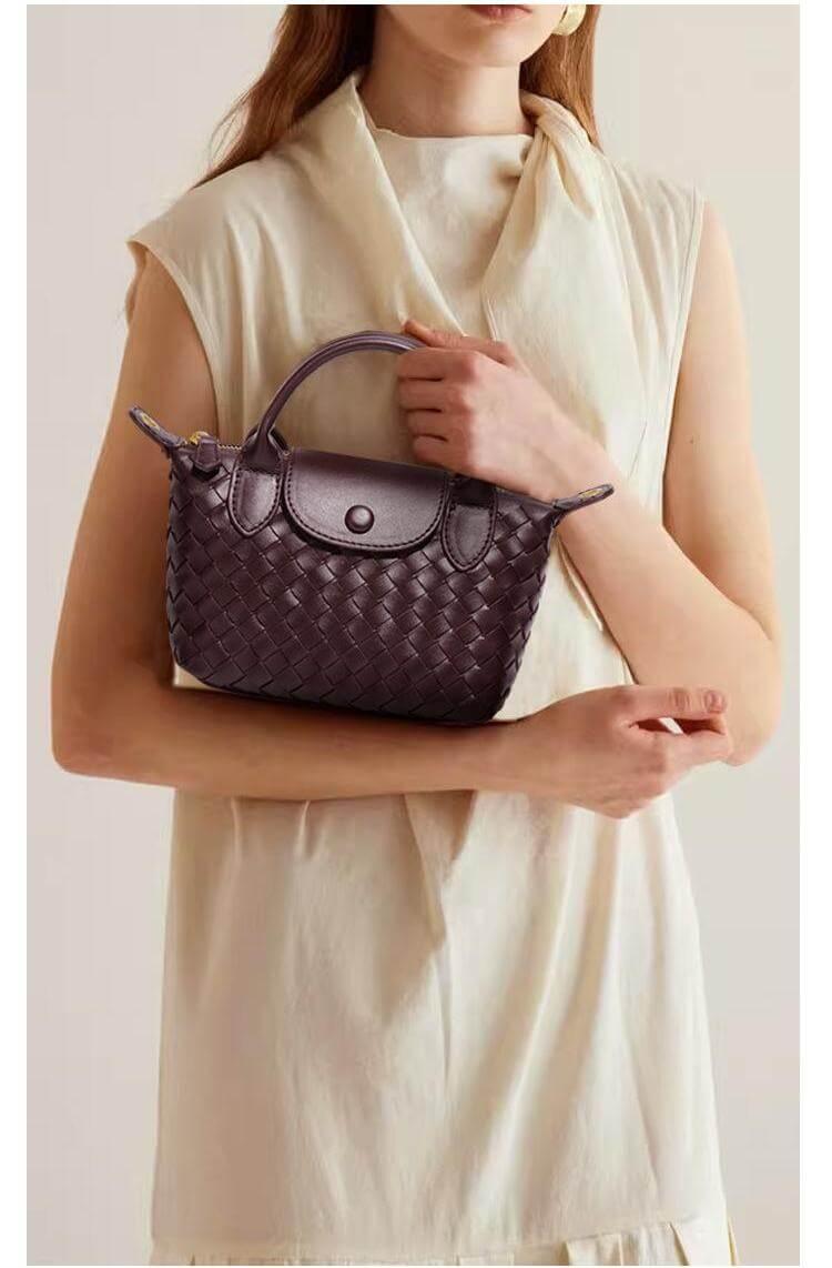 Sac Mini Tressé Élégant et Pratique 3
