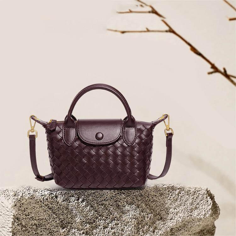 Sac Mini Tressé Élégant et Pratique 4