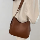 Sac à Bandoulière Femme en Cuir Vegan Minimaliste - Sac à Main Bandoulière Élégant et Pratique pour Quotidien 1