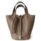 Sac à Main Femme en Cuir de Luxe avec Compartiments Organisés – Élégant et Pratique 14x18x19 cm 3