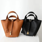 Sac à Main Femme en Cuir de Luxe avec Compartiments Organisés – Élégant et Pratique 14x18x19 cm 4