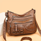 Sac à Main Vintage Élégant avec Intérieur Spacieux pour Femme 1