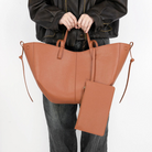 Sac à main en cuir texturé pour femme – Spacieux et élégant, idéal pour toutes les occasions 3